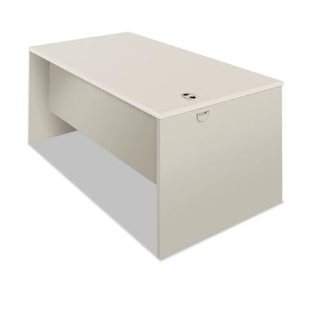 Hon HON, 38000 SERIES DESK SHELL, RADIUS EDGE, 60W X 30D X 30H, SILVER MESH/LIGHT GRAY 38932B9Q